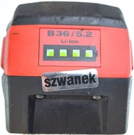 Akumulator bateria HILTI B36 5,2Ah TE30 AG125-A36