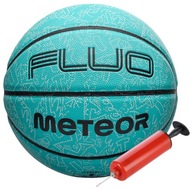 METEOR Basketbalová lopta Fluorescenčná Svietiaca Veľkosť 7 + Pumpa