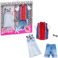 Ubranka dla lalki Barbie i Kena + akcesoria GHX69