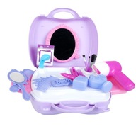 Toaletný stolík pre deti v kufríku MEGA CREATIVE set SALON KRÁSY hračka