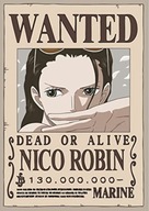 ONE PIECE - POSTCARDS - WANTED SET 2 (14,8X10,5)