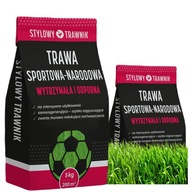 Nasiona Trawy Sportowej Samozagęszczająca Wytrzymała Trawnik Premium 5kg