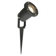 Záhradný reflektor špic čierny nastaviteľný 28W lam
