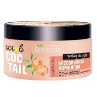 Bielenda Scrub Coctail wygładzający peeling do ciała Brzoskwinia + Ko P1