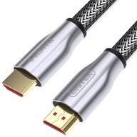 UNITEK Kabel LUX HDMI 2.0 | 1m oplot nylon
