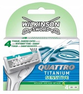 Wkłady Wilkinson Quattro Titanium Sensitive 8szt
