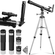 Teleskop luneta refraktor astronomiczny do obserwacji gwiazd 900 mm śr. 70