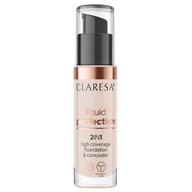 CLARESA LIQUID PERFECTION 2IN1 KOREKTOR A MAKE-UP 103 COOL MEDIUM 34G