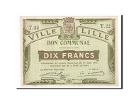 Banknot, Francja, Lille, 10 Francs, 1914, UNC(65-7