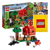 LEGO Minecraft - Dom w Grzybie (21179) +Torba Prezentowa +Katalog 2024 LEGO