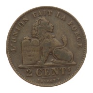 [M11091] Belgium 2 cent 1905