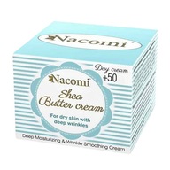 Pleťový krém Nacomi 50+ Bambucké maslo na deň - 50 ml