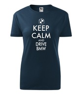 BMW női keep calm drive póló