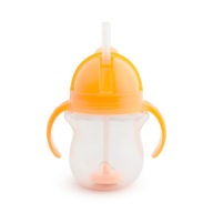 CSEPPMENTES BÖGRE SZÍVÓSZÁLLAL 207 ML NARANCSSÁRGA MUNCHKIN