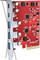 OVLÁDAČ INATEC KU5211E 3X USB A - 2XUSB C PCI-E