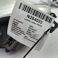 light left front UK PEUGEOT 508 and SW