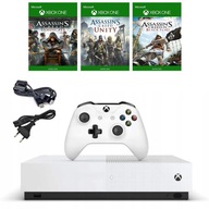 XBOX ONE S ALL DIGITAL 1TB/1000GB + PAD + 3xGRY