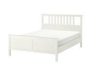 Ikea HEMNES Łóżko podwójne 140x200 Biała bejca