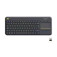 Logitech K400 Plus Tv klawiatura RF Wireless QWERTY Amerykański międzynarod