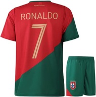 Ronaldo zestaw trykotu Portugalii, dla dzieci i dorosłych, dla chłopców,