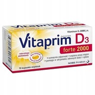 Vitaprim D3 Forte 2000 Noris Pharma 70 kapsúl