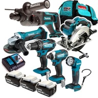 Makita DLX6068PT akumulatorowy zestaw Combo 18V LXT 3X 5AH