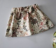 Sukňa špinavá ružová africa mašlička 80 cm