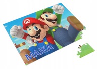 PERSONALIZOVANÁ PUZZLE SUPER MARIO A4 35 el. 1