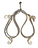 PALACKTARTÓ ÁLLVÁNY PALACKTARTÓ 3 palackhoz Fém