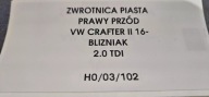 otoč čepu pravý předek VW CRAFTER II 16- 2.0