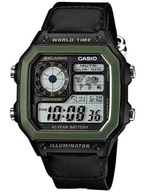 Casio ZEGAREK MĘSKI CASIO Sports AE-1200WHB-1B + BOX