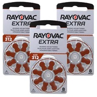 RAYOVAC EXTRA Baterie Słuchowe 312 MF PR41 ZincAir 24szt