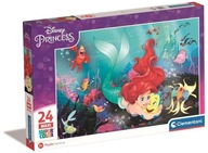 Puzzle 24 Maxi Super Kolor Disney Little Memaid