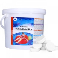 10w1 Chlor tabletki do basenu multifunkcyjne 5kg 20g do chemia basenowa