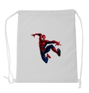 WOREK SPIDER-MAN WF PLECAK TORBA BAWEŁNIANA + GRATIS TEKST