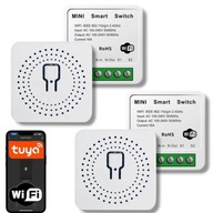 2 db-os intelligens WIFI elektromos kapcsoló szett Tuya SMART LIFE 16 A