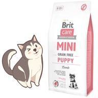 BRIT CARE MINI GRAIN FREE PUPPY LAMB brit care puppy lamb 2 kg