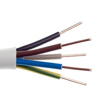 PRZEWÓD KABEL OKRĄGŁY 450/750V YDY 5x1,5mm2