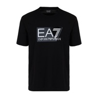 Koszulka męska EA7 Emporio Armani Train Visibility Pima black S
