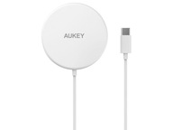 Ładowarka indukcyjna Aukey 2000 mA 15W biała