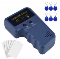 RFID OLVASÓ PROGRAMOZÓ MÁSOLÓ DUPLIKÁTOR 125 KHZ 6X KULCSTARTÓ + 6X KÁRTYA