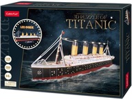 Puzzle 3D LED Cubic Fun XL 266 el. STATEK TITANIC