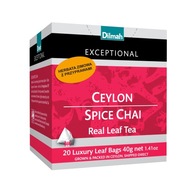 DILMAH herbata czarna CEYLON SPICE CHAI przyprawy korzenne 20 TOREBEK