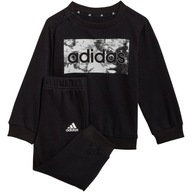 Dres dla dzieci adidas I Lin ft Jogger czarny HF1909 :68CM