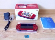 JAK NOWA PSP 3004 RADIANT RED + GRATISY + GWAR + GRY !!