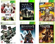 LACNÉ HRANIE FIFA ASSASSINS HALO KANE&LYNCH BORDERLANDS GEARS OF WAR X360