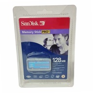 PAMÄŤOVÁ KARTA SANDISK MEMORY STICK PRO 128 MB NOVÁ