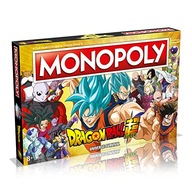 Winning Moves Dragon Ball Super Monopoly Board Game, Play with characters l