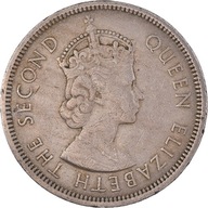 Moneta, Hong Kong, Elizabeth II, Dollar, 1960, Hea