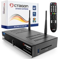 OCTAGON SF8008 SUPREME TWIN 2x DVB-S2X DUAL OS LINUX Enigma 2 WiFi SSD M.2